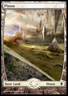 Plains (V.8)⁣ - Zendikar⁣ (Land)⁣ [233]