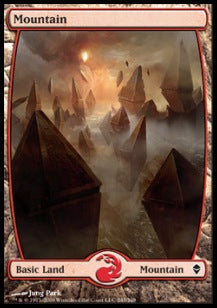 Mountain (V.4)⁣ - Zendikar⁣ (Land)⁣ [243]