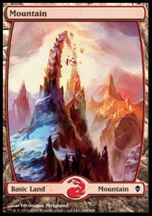 Mountain (V.6)⁣ - Zendikar⁣ (Land)⁣ [244]