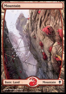Mountain (V.8)⁣ - Zendikar⁣ (Land)⁣ [245]