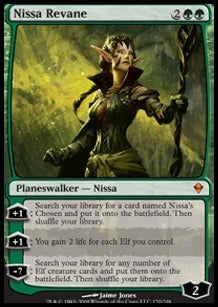 Nissa Revane⁣ - Zendikar⁣ (Mythic)⁣ [170]