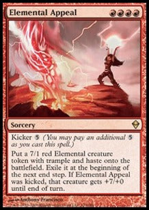 Elemental Appeal⁣ - Zendikar⁣ (Rare)⁣ [123]