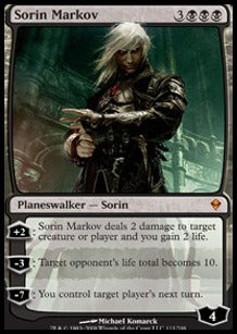 Sorin Markov⁣ - Zendikar⁣ (Mythic)⁣ [111]