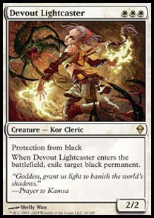 Devout Lightcaster⁣ - Zendikar⁣ (Rare)⁣ [10]