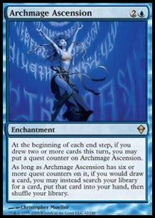 Archmage Ascension⁣ - Zendikar⁣ (Rare)⁣ [42]