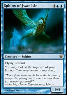 Sphinx of Jwar Isle⁣ - Zendikar⁣ (Rare)⁣ [68]