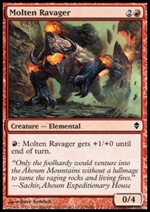 Molten Ravager⁣ - Zendikar⁣ (Common)⁣ [138]