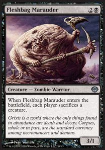 Fleshbag Marauder⁣ - Duel Decks: Garruk vs. Liliana⁣ (Uncommon)⁣ [38]