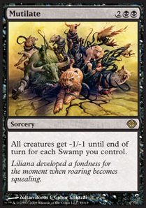 Mutilate⁣ - Duel Decks: Garruk vs. Liliana⁣ (Rare)⁣ [55]