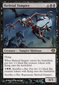 Skeletal Vampire⁣ - Duel Decks: Garruk vs. Liliana⁣ (Rare)⁣ [46]