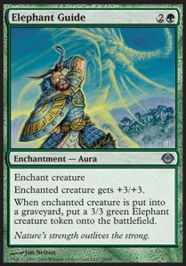 Elephant Guide⁣ - Duel Decks: Garruk vs. Liliana⁣ (Uncommon)⁣ [18]