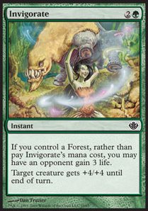 Invigorate⁣ - Duel Decks: Garruk vs. Liliana⁣ (Common)⁣ [19]
