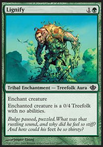Lignify⁣ - Duel Decks: Garruk vs. Liliana⁣ (Common)⁣ [16]