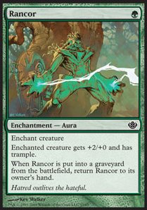 Rancor⁣ - Duel Decks: Garruk vs. Liliana⁣ (Common)⁣ [15]