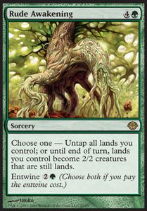 Rude Awakening⁣ - Duel Decks: Garruk vs. Liliana⁣ (Rare)⁣ [22]