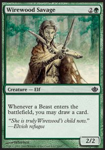 Wirewood Savage⁣ - Duel Decks: Garruk vs. Liliana⁣ (Common)⁣ [6]