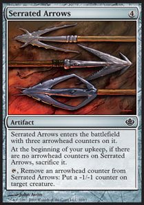 Serrated Arrows⁣ - Duel Decks: Garruk vs. Liliana⁣ (Common)⁣ [20]