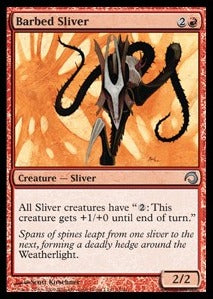 Barbed Sliver⁣ - Premium Deck Series: Slivers⁣ (Uncommon)⁣ [18]
