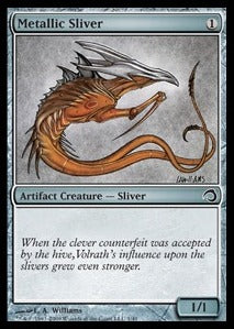 Metallic Sliver⁣ - Premium Deck Series: Slivers⁣ (Common)⁣ [1]