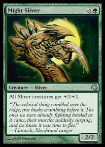 Might Sliver⁣ - Premium Deck Series: Slivers⁣ (Uncommon)⁣ [23]
