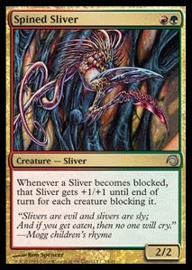 Spined Sliver⁣ - Premium Deck Series: Slivers⁣ (Uncommon)⁣ [14]