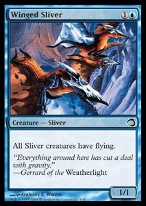 Winged Sliver⁣ - Premium Deck Series: Slivers⁣ (Common)⁣ [4]
