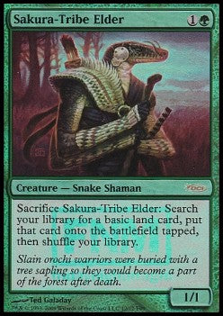 Sakura-Tribe Elder⁣ - Friday Night Magic Promos⁣ (Rare)