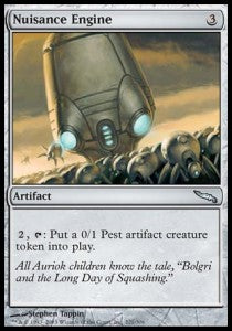 Nuisance Engine⁣ - Mirrodin⁣ (Uncommon)⁣ [221]