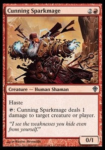 Cunning Sparkmage⁣ - Worldwake⁣ (Uncommon)⁣ [79]