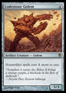 Lodestone Golem⁣ - Worldwake⁣ (Rare)⁣ [127]