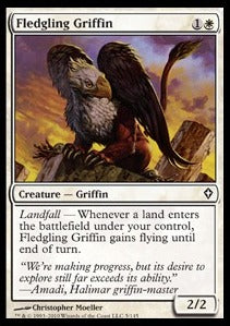 Fledgling Griffin⁣ - Worldwake⁣ (Common)⁣ [5]