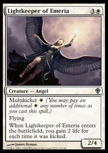 Lightkeeper of Emeria⁣ - Worldwake⁣ (Uncommon)⁣ [12]
