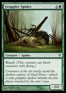 Grappler Spider⁣ - Worldwake⁣ (Common)⁣ [102]