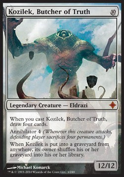 Kozilek, Butcher of Truth⁣ - Rise of the Eldrazi⁣ (Mythic)⁣ [6]