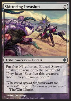 Skittering Invasion⁣ - Rise of the Eldrazi⁣ (Uncommon)⁣ [10]
