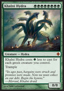 Khalni Hydra⁣ - Rise of the Eldrazi⁣ (Mythic)⁣ [192]