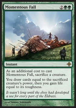 Momentous Fall⁣ - Rise of the Eldrazi⁣ (Rare)⁣ [197]