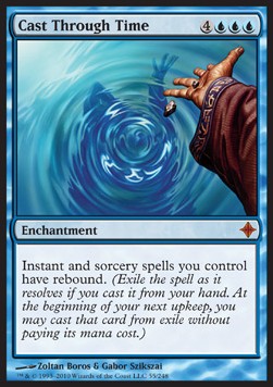 Cast Through Time⁣ - Rise of the Eldrazi⁣ (Mythic)⁣ [55]