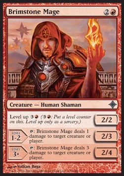 Brimstone Mage⁣ - Rise of the Eldrazi⁣ (Uncommon)⁣ [137]