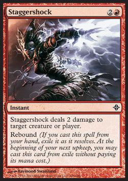 Staggershock⁣ - Rise of the Eldrazi⁣ (Common)⁣ [166]