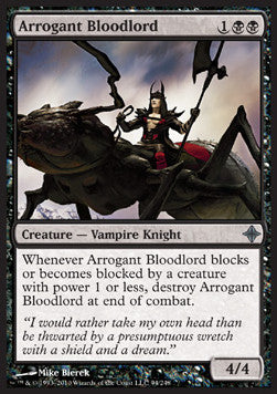 Arrogant Bloodlord⁣ - Rise of the Eldrazi⁣ (Uncommon)⁣ [94]