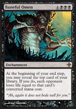 Baneful Omen⁣ - Rise of the Eldrazi⁣ (Rare)⁣ [96]