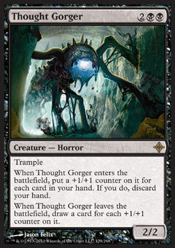 Thought Gorger⁣ - Rise of the Eldrazi⁣ (Rare)⁣ [129]