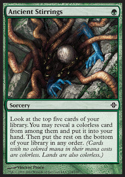 Ancient Stirrings⁣ - Rise of the Eldrazi⁣ (Common)⁣ [174]