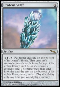 Proteus Staff⁣ - Mirrodin⁣ (Rare)⁣ [230]
