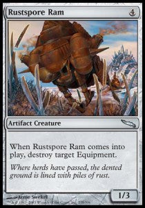 Rustspore Ram⁣ - Mirrodin⁣ (Uncommon)⁣ [235]