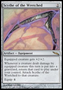 Scythe of the Wretched - Mirrodin (Rare) [MRD-239]