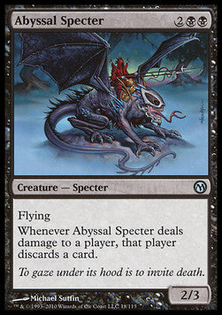 Abyssal Specter⁣ - Duels of the Planeswalkers Decks⁣ (Uncommon)