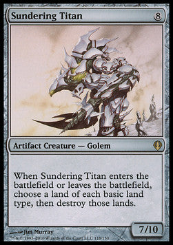 Sundering Titan⁣ - Archenemy⁣ (Rare)