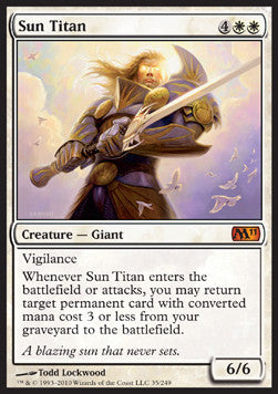 Sun Titan⁣ - Magic 2011⁣ (Mythic)⁣ [35]